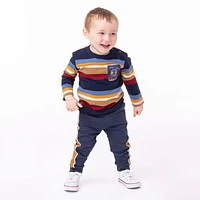 Clouds Striped T-Shirt 6-24m