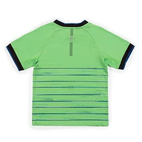 T-Shirt Récré Rayé Lime 7-14ans