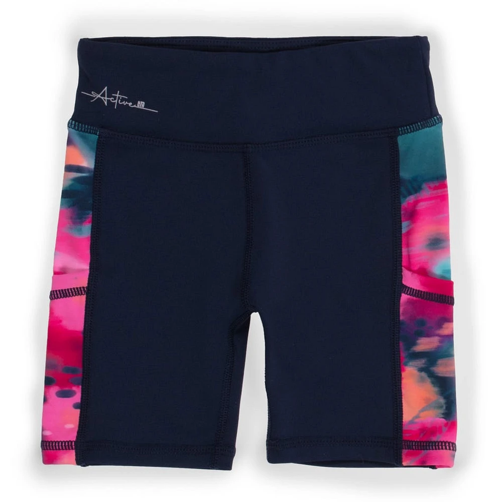 Athletic Biker Shorts Lets Move 7-14y