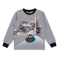 Elves Pajamas 2-6y