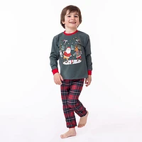 Santa Claus Pajamas 2-6y