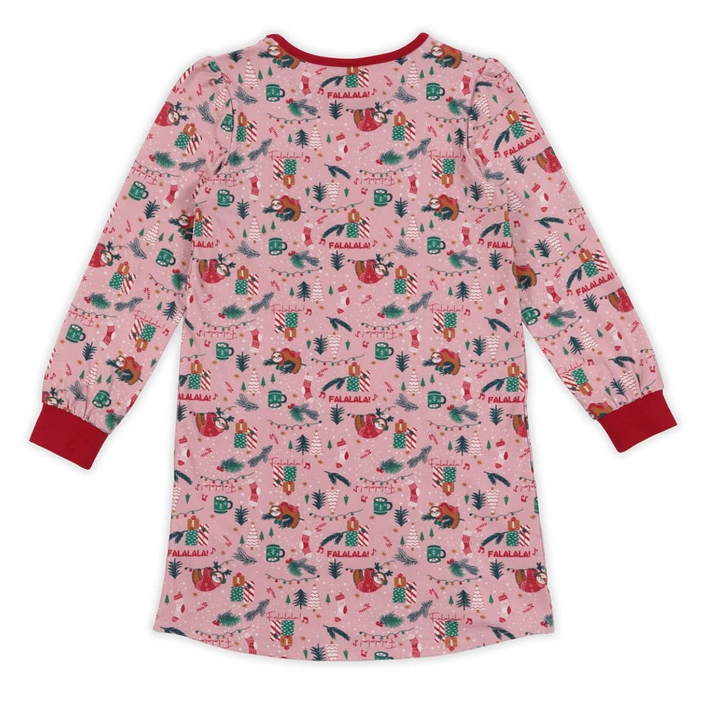 Sloth Nightgown 7-12y