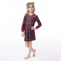 Plaid Nightgown 3-6y