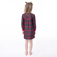 Plaid Nightgown 3-6y