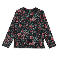 Flowers Printed T-Shirt 7-14y