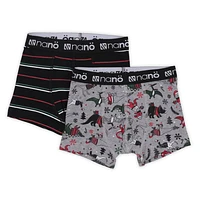 Dinos 2-Pack Boxers 2-12y