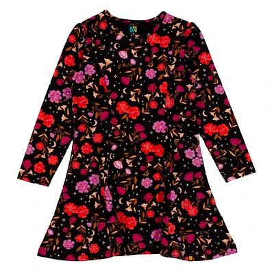 Star Flowers Dress 2-12y