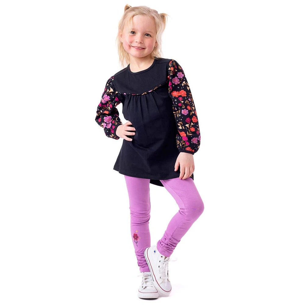 Legging Lilas Étoile 2-12ans