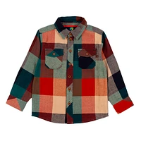 School Plaid Shirt 2-12y