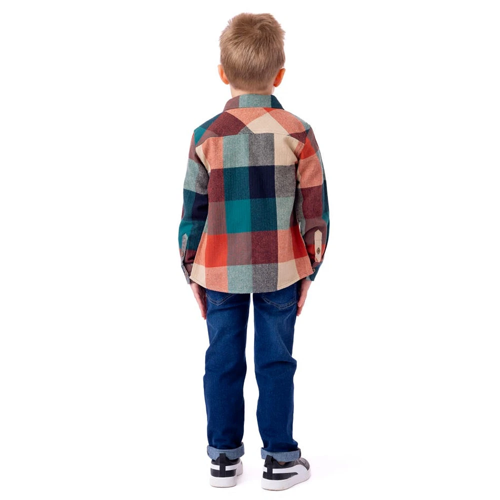 Chemise Carreaux École 2-12ans