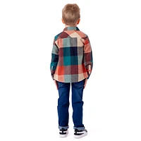 School Plaid Shirt 2-12y