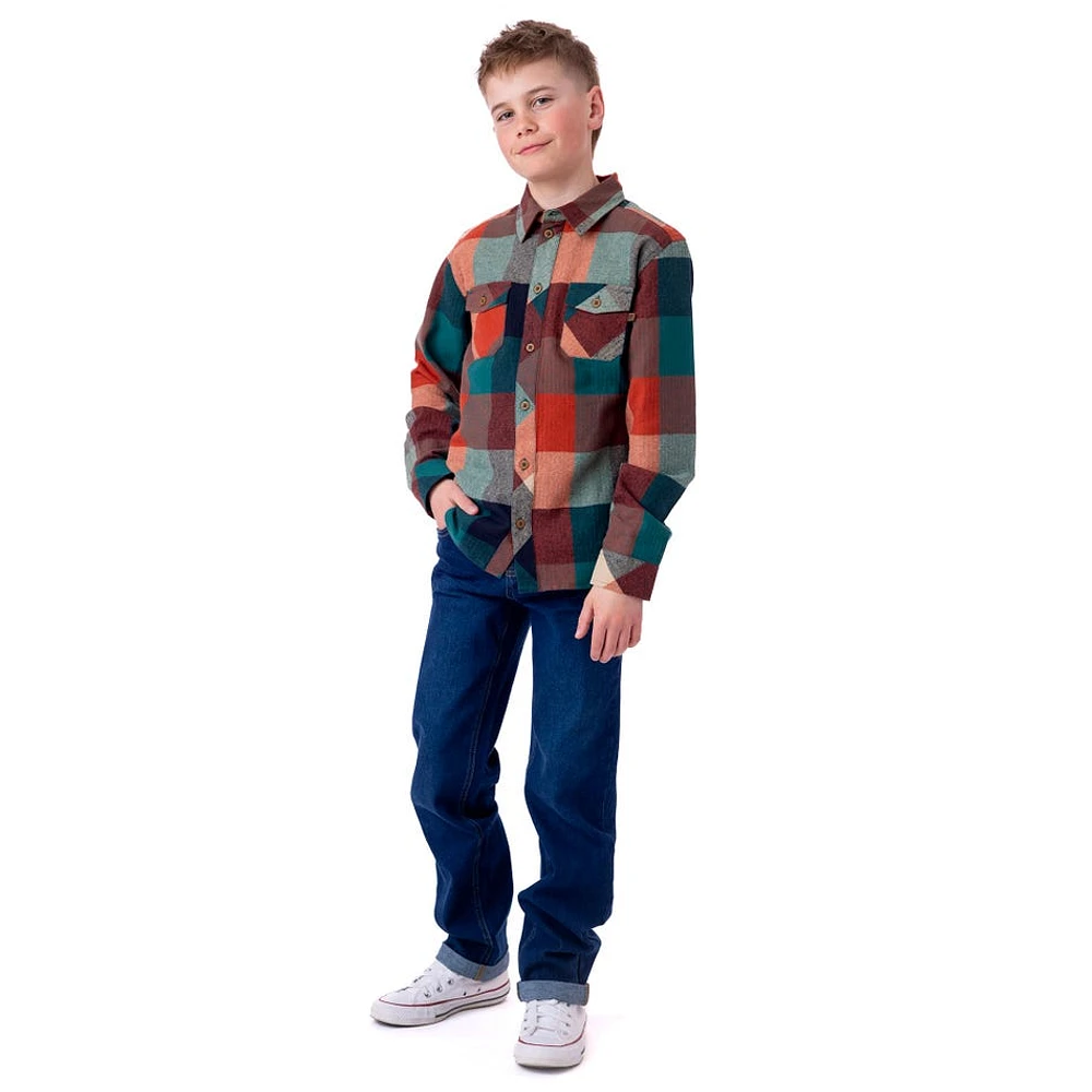 Chemise Carreaux École 2-12ans