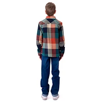 School Plaid Shirt 2-12y