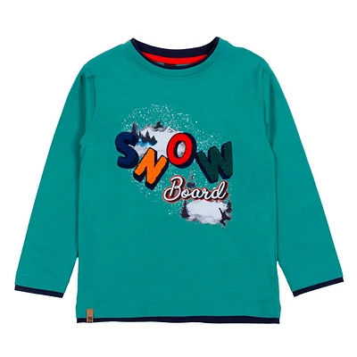 School Snow T-Shirt 2-12y