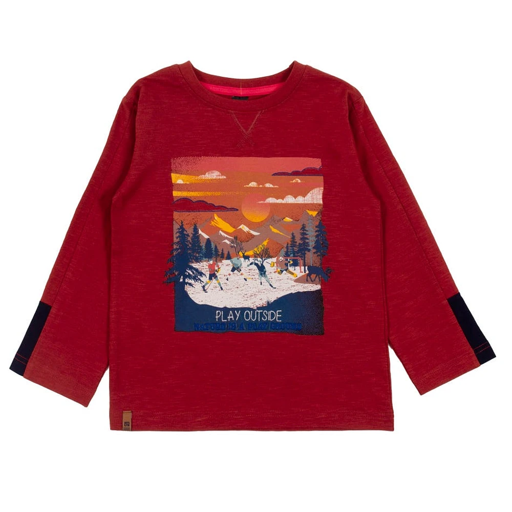 School Mountain T-Shirt 2-12y