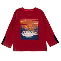 School Mountain T-Shirt 2-12y