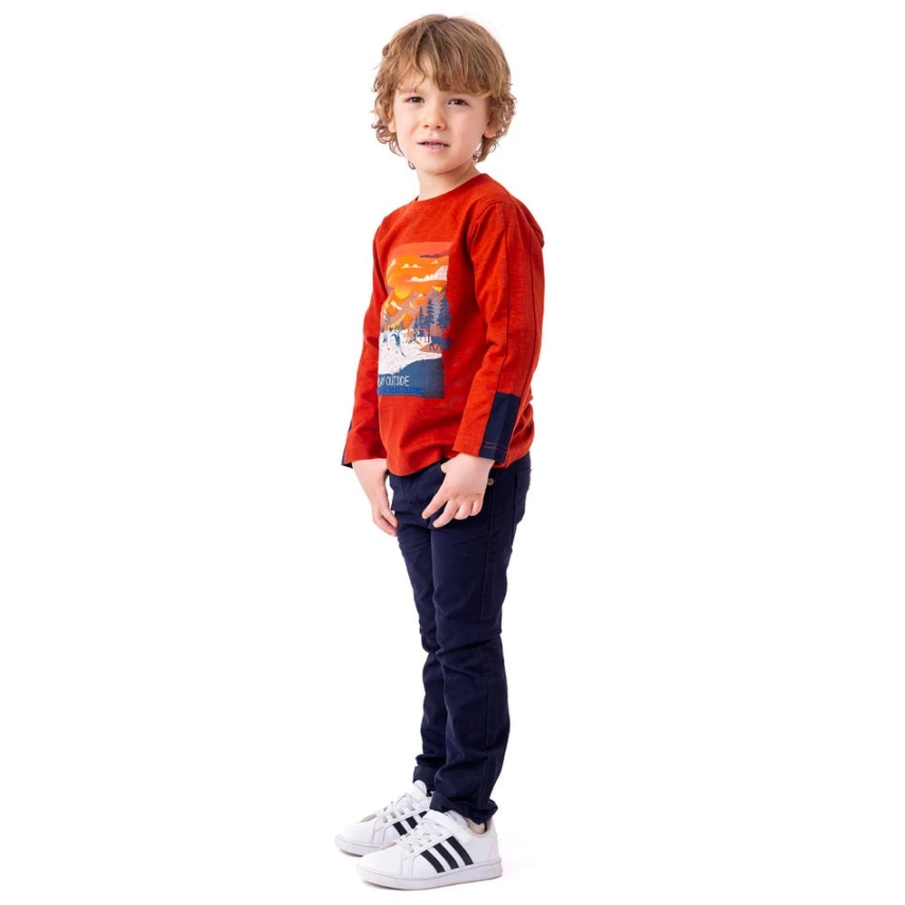 School Mountain T-Shirt 2-12y