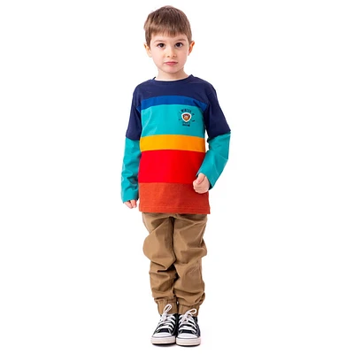 School Striped T-Shirt 2-12y