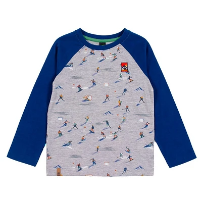 School Raglan T-Shirt 2-12y