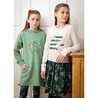 Garden Hooded Tunic 2-12y