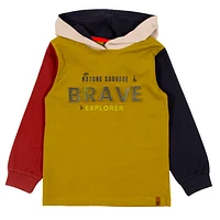 Nature Hooded T-Shirt 2-12y