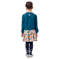 Bouquet Tights 2-12y