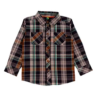 Elevation Plaid Shirt 2-12y