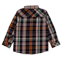 Elevation Plaid Shirt 2-12y