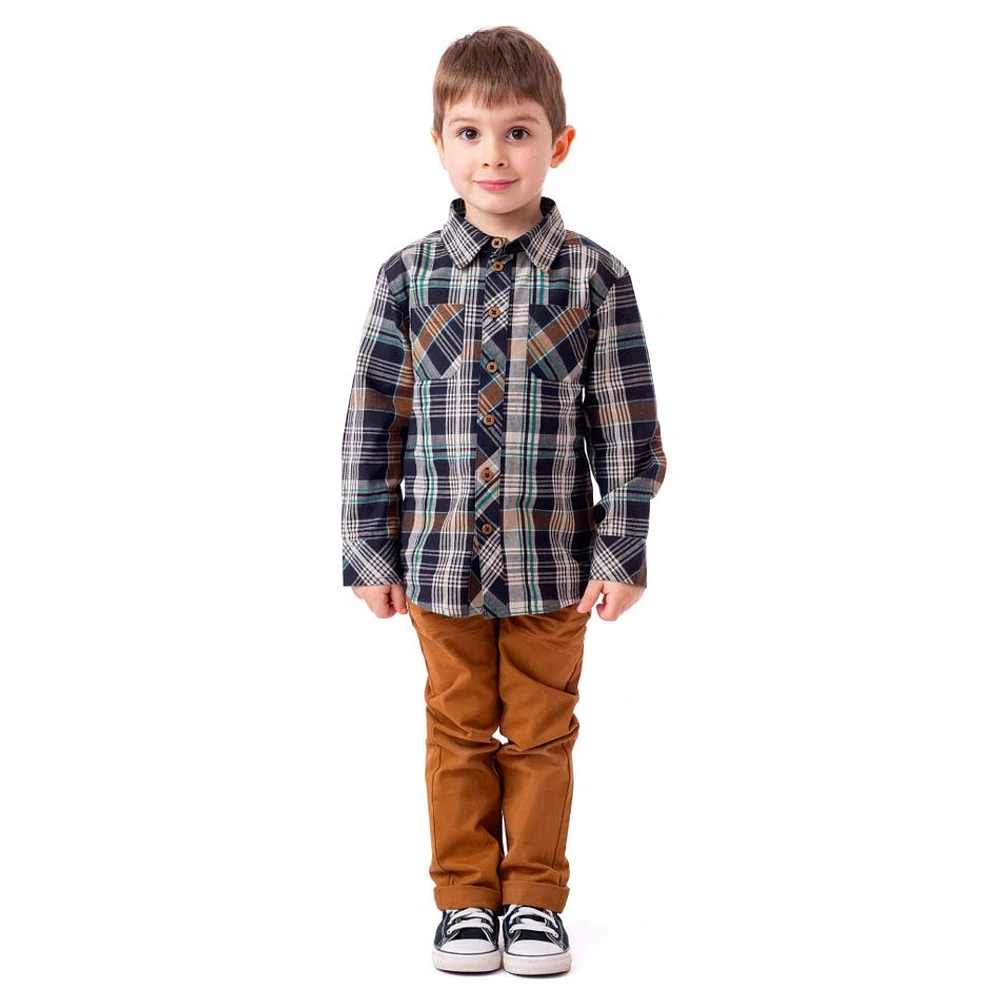 Chemise Carreaux Elevation 2-12ans