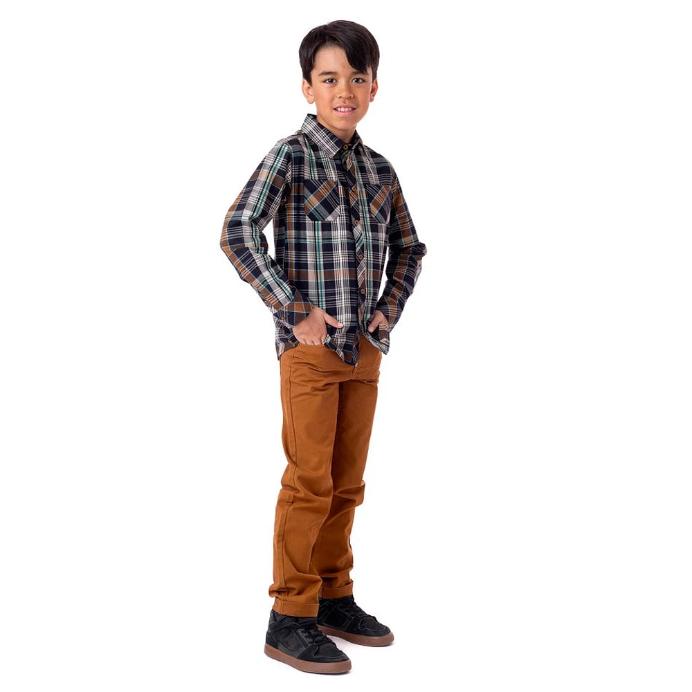 Chemise Carreaux Elevation 2-12ans