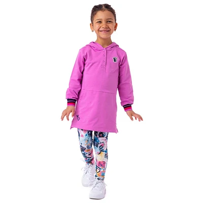 Funny Day Hooded Tunic 2-12y