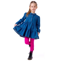 Funny Day Denim Tunic 2-12y