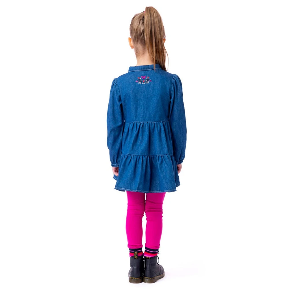 Legging Fuschia Enjouée 2-12ans