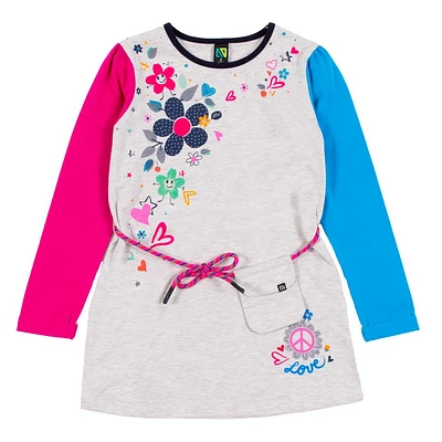 Funny Day Belted Tunic 2-12y