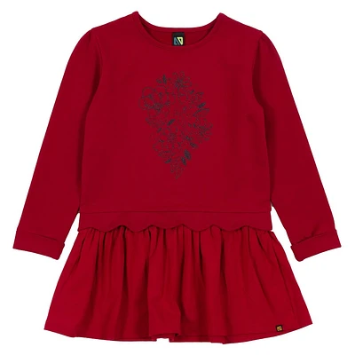 Shine Red Tunic 2-12y