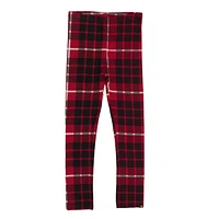 Shine Plaid Leggings 2-12y