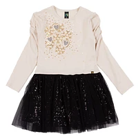 Shine Snowflake Dress 2-12y