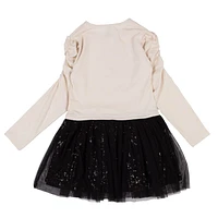 Shine Snowflake Dress 2-12y