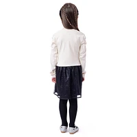 Shine Black Tights 2-12y