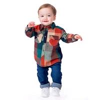 Rookie Plaid Shirt 6-24m