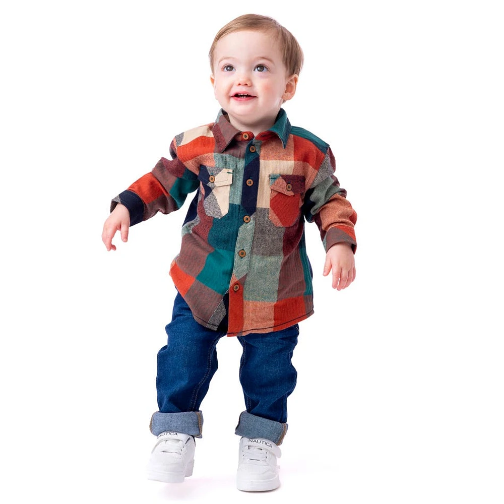 Rookie Plaid Shirt 6-24m