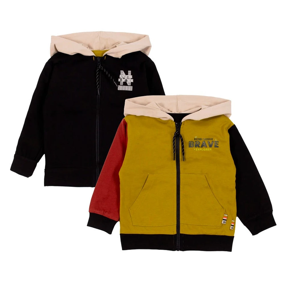 Curious Zip Hoodie 6-24m