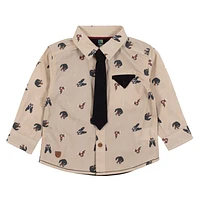 Dance printed Shirt 6-24m