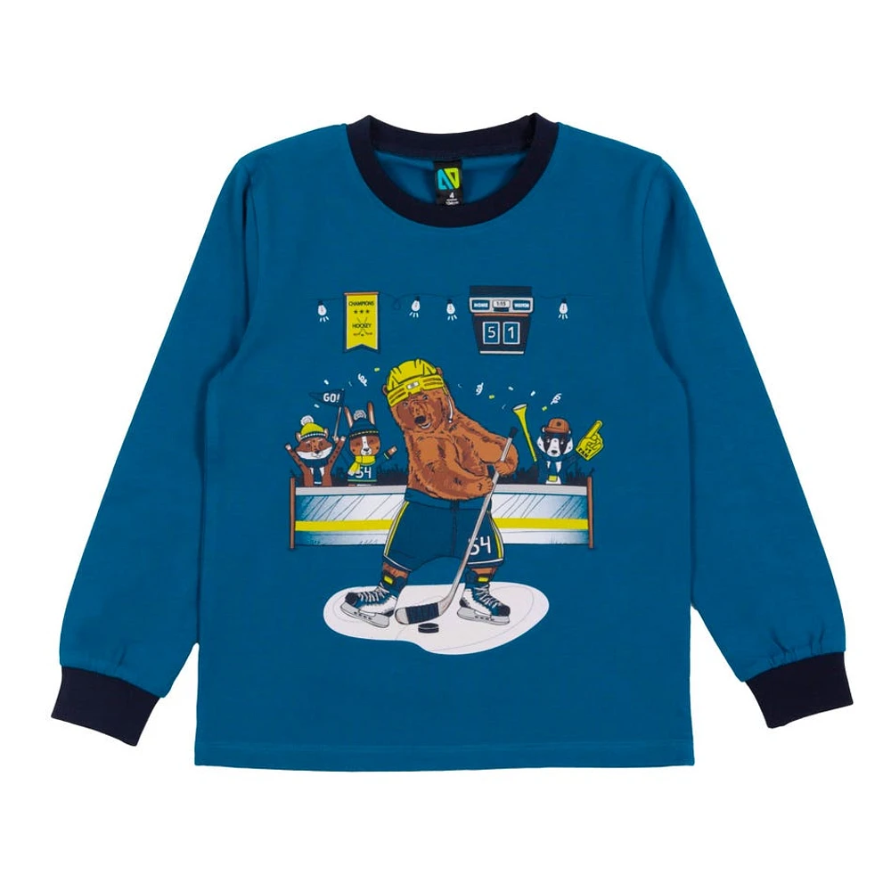 Hockey Pajamas 12-24m