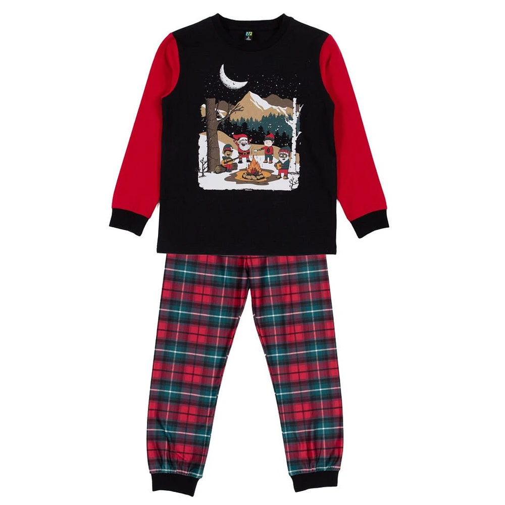 Santa Claus Pajamas 2-12y