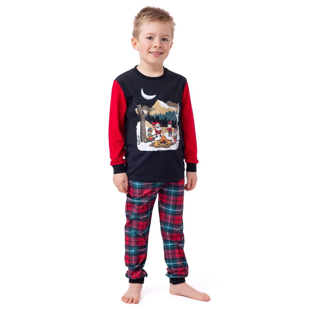 Santa Claus Pajamas 2-12y