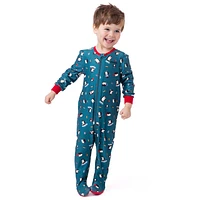 Penguins One Piece Pajamas 6-24m