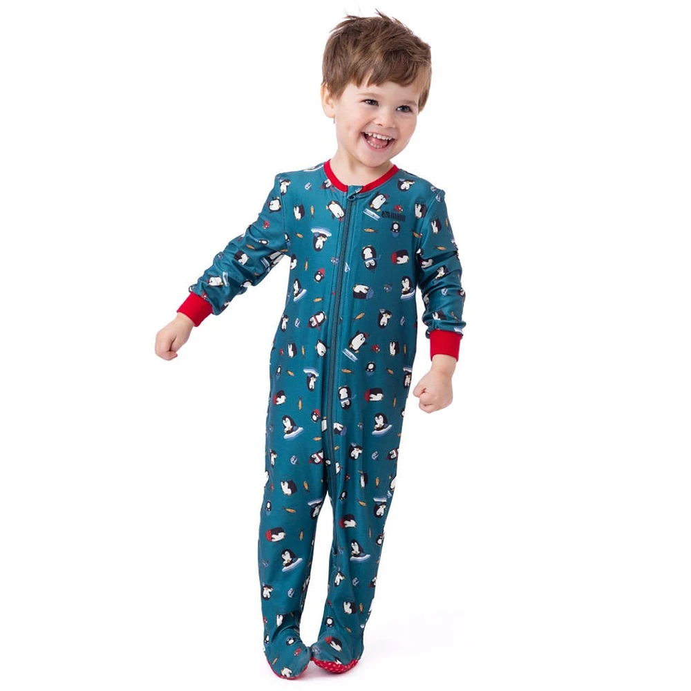 Pyjama Une Pièce Pingouins 6-24mois