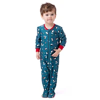 Penguins One Piece Pajamas 6-24m