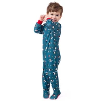 Penguins One Piece Pajamas 6-24m